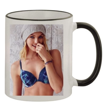 Candice Swanepoel 11oz Colored Rim & Handle Mug