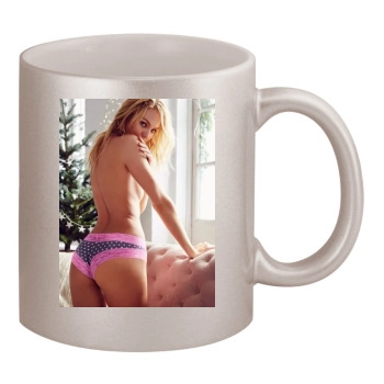 Candice Swanepoel 11oz Metallic Silver Mug