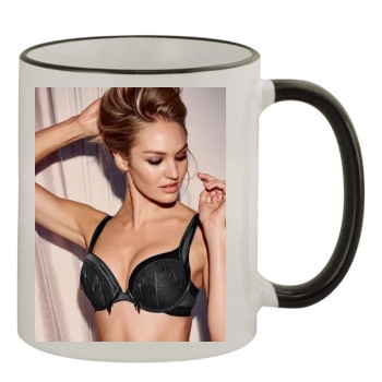 Candice Swanepoel 11oz Colored Rim & Handle Mug