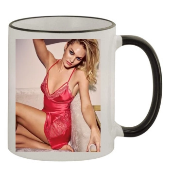 Candice Swanepoel 11oz Colored Rim & Handle Mug