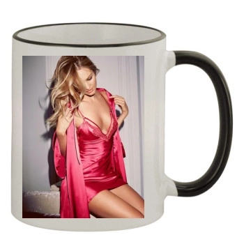 Candice Swanepoel 11oz Colored Rim & Handle Mug