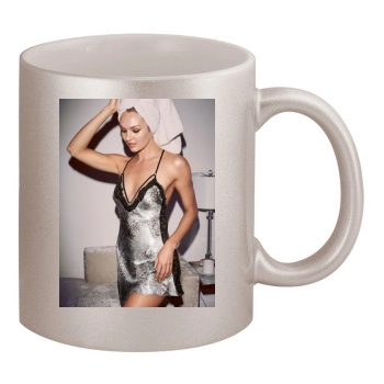 Candice Swanepoel 11oz Metallic Silver Mug