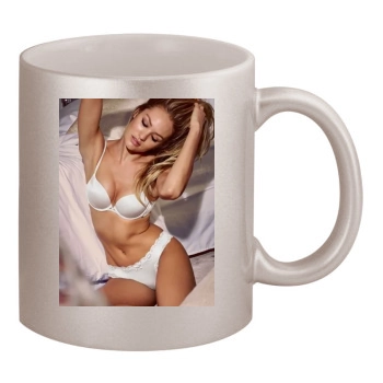 Candice Swanepoel 11oz Metallic Silver Mug