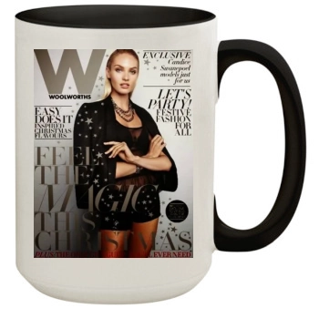 Candice Swanepoel 15oz Colored Inner & Handle Mug