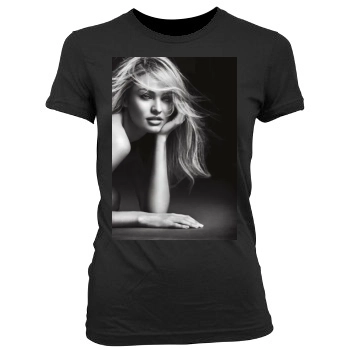 Candice Swanepoel Women's Junior Cut Crewneck T-Shirt