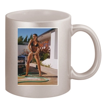 Cindy Crawford 11oz Metallic Silver Mug