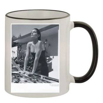 Cindy Crawford 11oz Colored Rim & Handle Mug