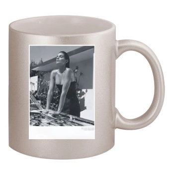 Cindy Crawford 11oz Metallic Silver Mug