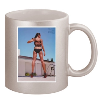 Cindy Crawford 11oz Metallic Silver Mug