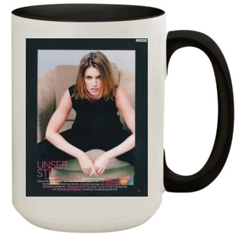 Cindy Crawford 15oz Colored Inner & Handle Mug