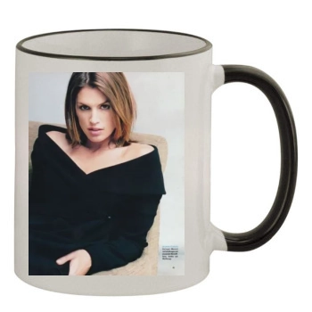 Cindy Crawford 11oz Colored Rim & Handle Mug