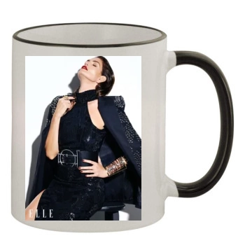 Cindy Crawford 11oz Colored Rim & Handle Mug