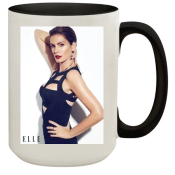 Cindy Crawford 15oz Colored Inner & Handle Mug