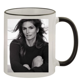 Cindy Crawford 11oz Colored Rim & Handle Mug