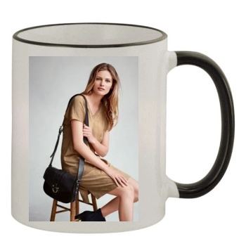 Edita Vilkeviciute 11oz Colored Rim & Handle Mug