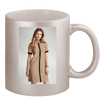 Edita Vilkeviciute 11oz Metallic Silver Mug