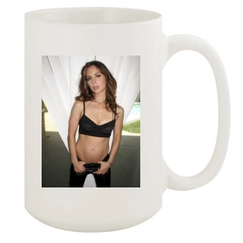 Eliza Dushku 15oz White Mug