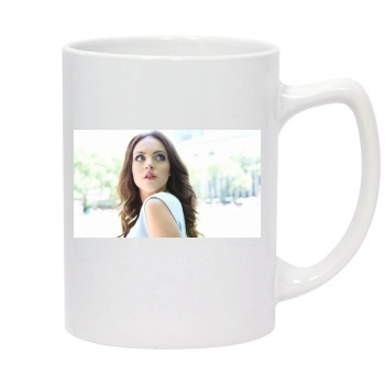 Elizabeth Gillies 14oz White Statesman Mug