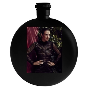 Elizabeth Hurley Round Flask