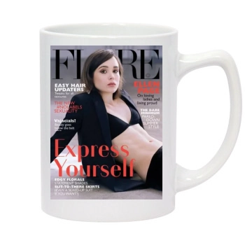 Ellen Page 14oz White Statesman Mug