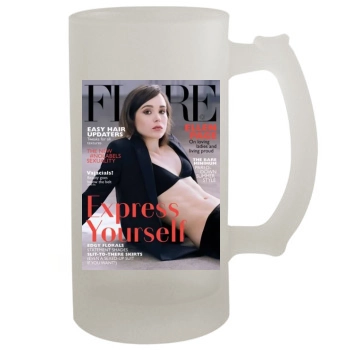 Ellen Page 16oz Frosted Beer Stein