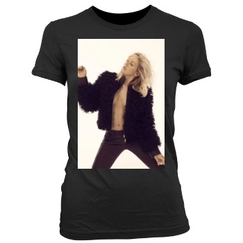 Ellie Goulding Women's Junior Cut Crewneck T-Shirt