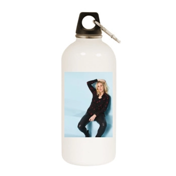 Ellie Goulding White Water Bottle With Carabiner