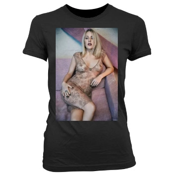 Ellie Goulding Women's Junior Cut Crewneck T-Shirt