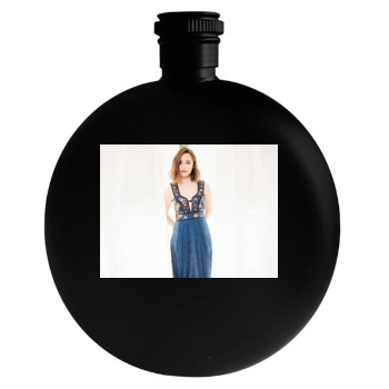 Emilia Clarke Round Flask