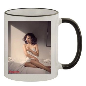 Emilia Clarke 11oz Colored Rim & Handle Mug