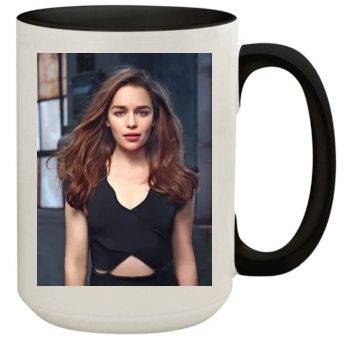 Emilia Clarke 15oz Colored Inner & Handle Mug