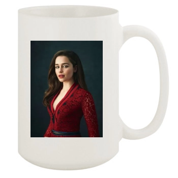 Emilia Clarke 15oz White Mug