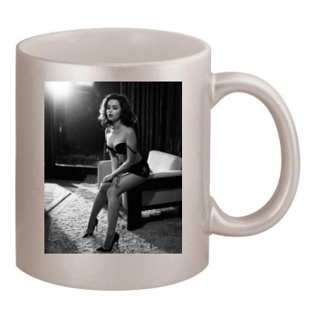 Emilia Clarke 11oz Metallic Silver Mug