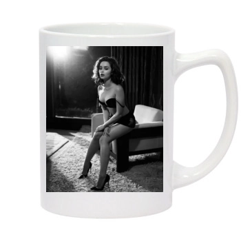 Emilia Clarke 14oz White Statesman Mug