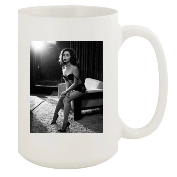 Emilia Clarke 15oz White Mug