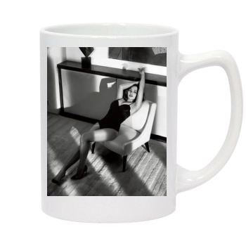 Emilia Clarke 14oz White Statesman Mug