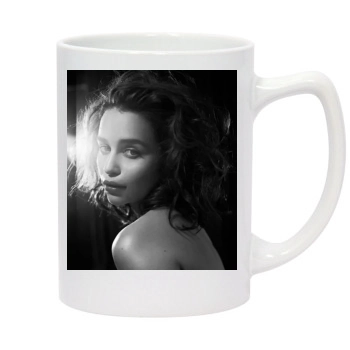 Emilia Clarke 14oz White Statesman Mug