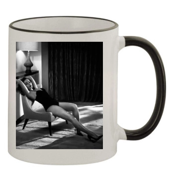 Emilia Clarke 11oz Colored Rim & Handle Mug