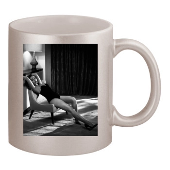 Emilia Clarke 11oz Metallic Silver Mug