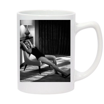 Emilia Clarke 14oz White Statesman Mug