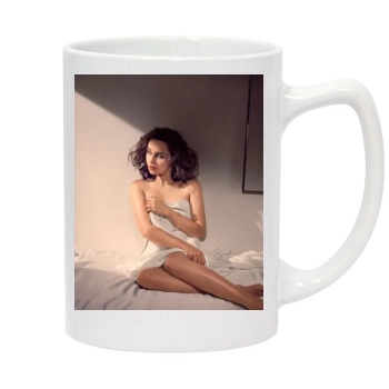 Emilia Clarke 14oz White Statesman Mug