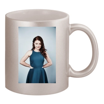 Emilie de Ravin 11oz Metallic Silver Mug