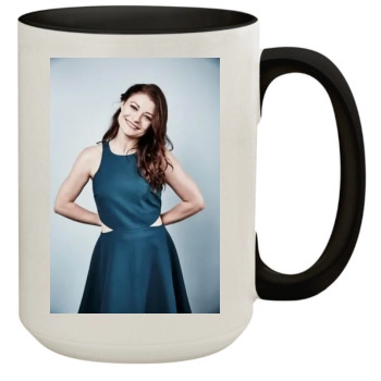 Emilie de Ravin 15oz Colored Inner & Handle Mug