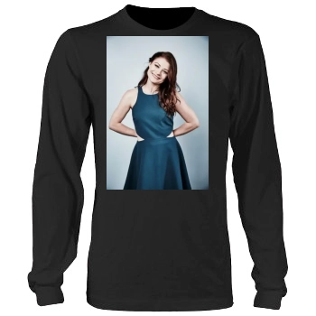 Emilie de Ravin Men's Heavy Long Sleeve TShirt