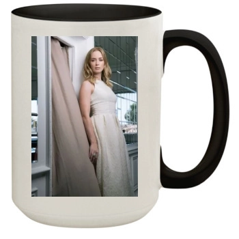 Emily Blunt 15oz Colored Inner & Handle Mug