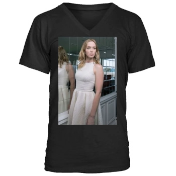 Emily Blunt Men's V-Neck T-Shirt