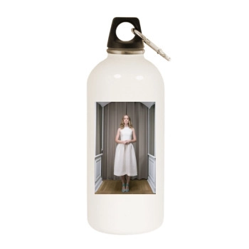 Emily Blunt White Water Bottle With Carabiner