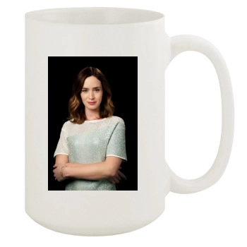 Emily Blunt 15oz White Mug