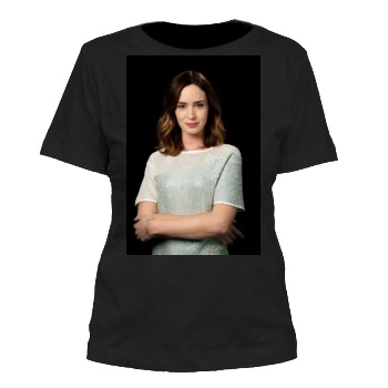 Emily Blunt Women's Cut T-Shirt