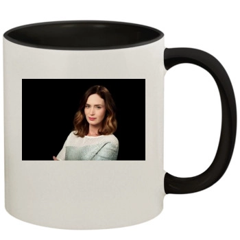 Emily Blunt 11oz Colored Inner & Handle Mug